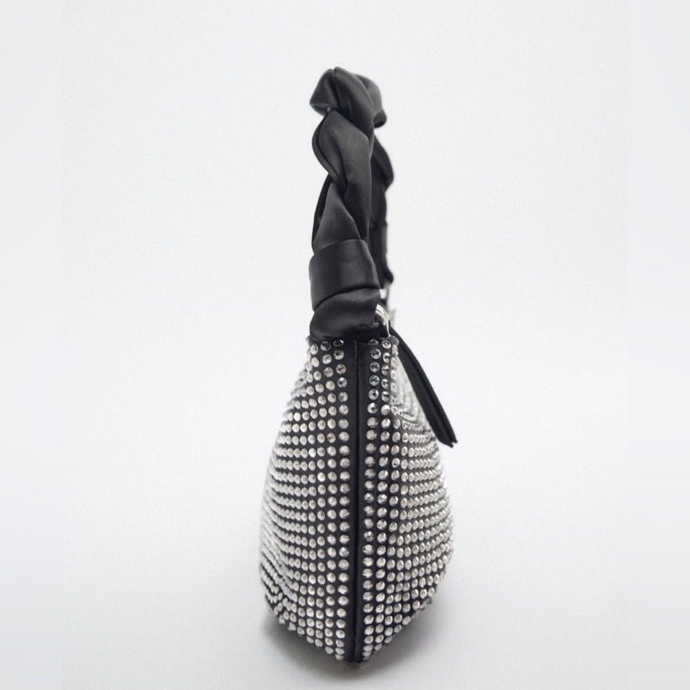 ZARA rhinestone shoulder bag - Picture 6 of 9